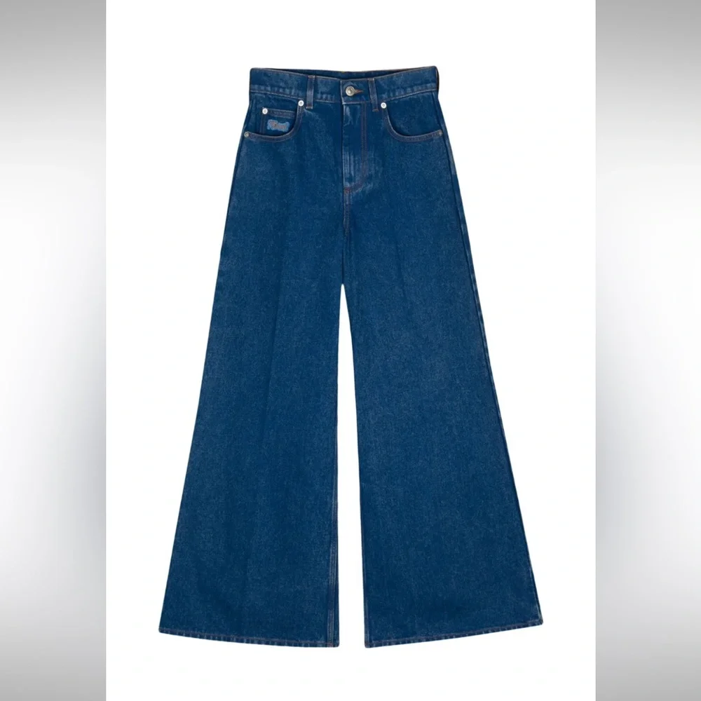 Marni Deep Blue Organic Cotton Denim Jeans
